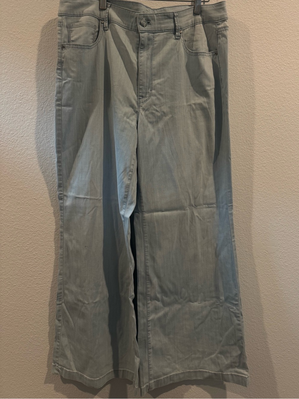 White House Black Market Light Blue Wide-Leg Jeans